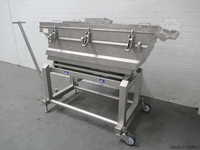 Vibrating gutter, MultiShaker 450/1600 GEA Trilgoot Type MultiShaker 450/1600