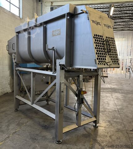 Twin shaft paddle mixer 2.600L, IPM 2000 Inotec dubbele peddelmenger 2.600L Type IPM 200