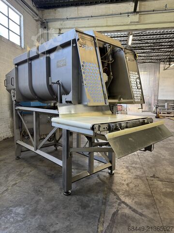 Twin shaft paddle mixer 2.600L, IPM 2000 Inotec dubbele peddelmenger 2.600L Type IPM 200