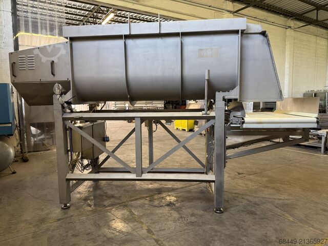 Twin shaft paddle mixer 2.600L, IPM 2000 Inotec dubbele peddelmenger 2.600L Type IPM 200