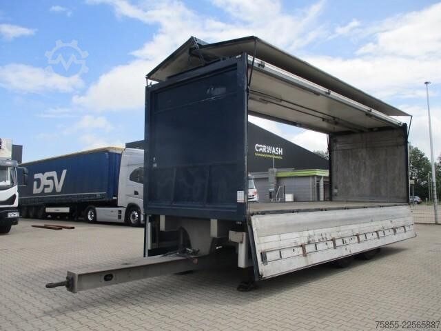 Box body WEB Trailer ZPRASQ 18 GETRÄNKE / BPW / DISC / LOADING LIFT