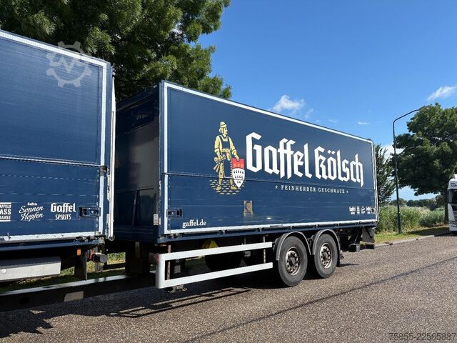 Box body WEB Trailer ZPRASQ 18 GETRÄNKE / BPW / DISC / LOADING LIFT
