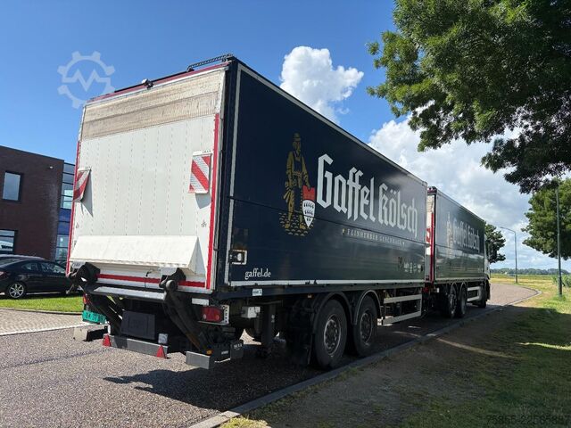 Box body WEB Trailer ZPRASQ 18 GETRÄNKE / BPW / DISC / LOADING LIFT