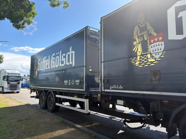 Box body WEB Trailer ZPRASQ 18 GETRÄNKE / BPW / DISC / LOADING LIFT