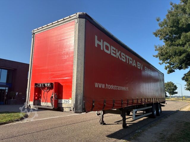 Curtain sided Tracon Trailers TO.S 1518 Tautliner / 2-Axle / Steering / Sideb...