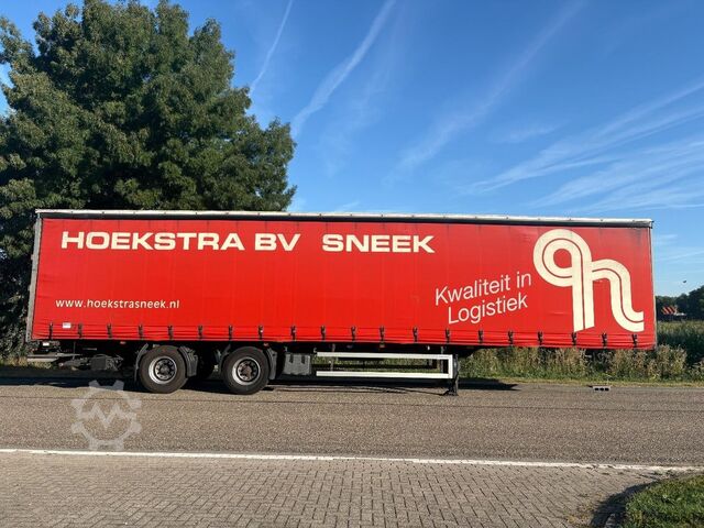 Curtain sided Tracon Trailers TO.S 1518 Tautliner / 2-Axle / Steering / Sideb...