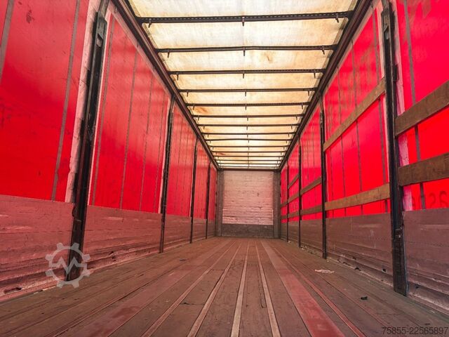 Curtain sided Tracon Trailers TO.S 1518 Tautliner / 2-Axle / Steering / Sideb...