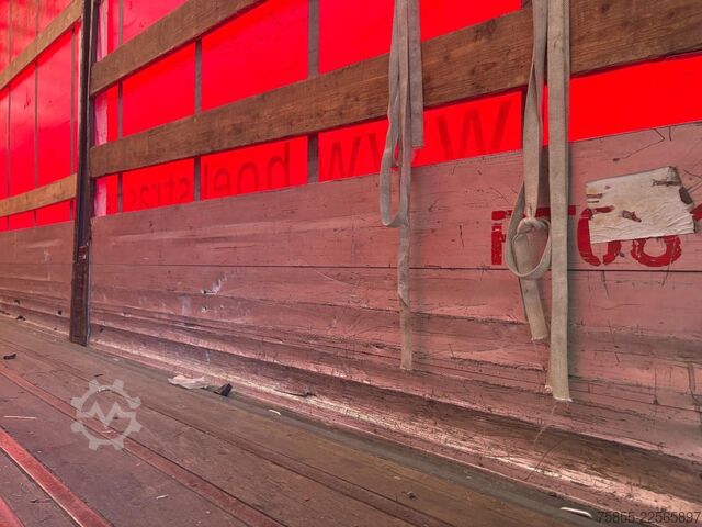 Curtain sided Tracon Trailers TO.S 1518 Tautliner / 2-Axle / Steering / Sideb...