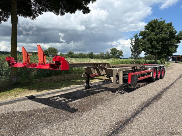 Container transport Renders RSCC 12 27 Multichassis / BPW Axles / Liftaxle ...