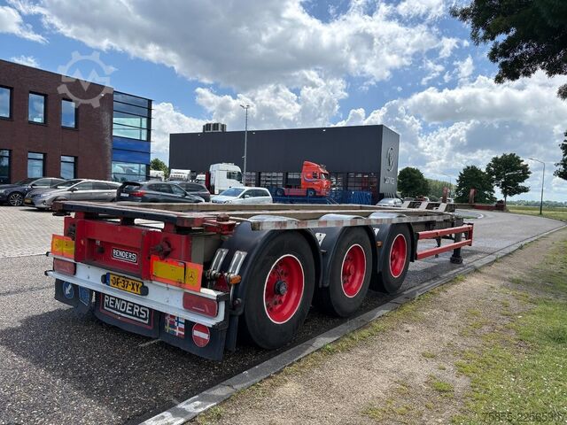 Container transport Renders RSCC 12 27 Multichassis / BPW Axles / Liftaxle ...