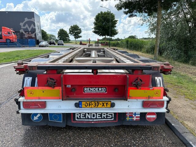 Container transport Renders RSCC 12 27 Multichassis / BPW Axles / Liftaxle ...