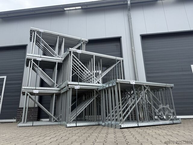 High-bay warehouse Pallet rack uprights META Multipal S / Ständertyp: SR 85|20/ 2.000 x 1.100