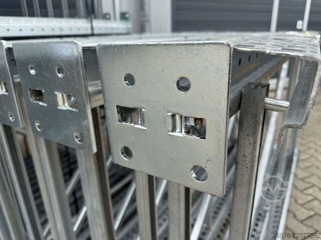 High-bay warehouse Pallet rack uprights META Multipal S / Ständertyp: SR 85|20/ 2.000 x 1.100