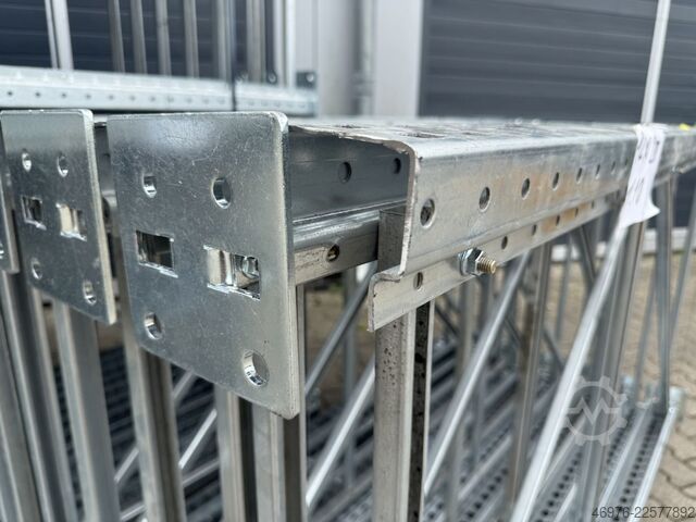High-bay warehouse Pallet rack uprights META Multipal S / Ständertyp: SR 85|20/ 2.000 x 1.100