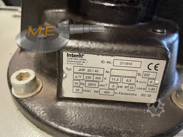Coolant equipment INTERLIT SPB4/900HD 80/40bar
