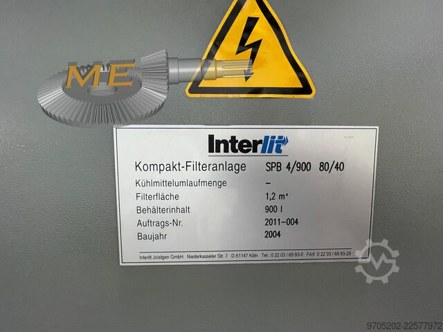 Coolant equipment INTERLIT SPB4/900HD 80/40bar