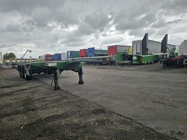 Container transport D-TEC VCC-01 FLEXITRAILER/ALL CONNECTIONS/ APK/TUV 26...