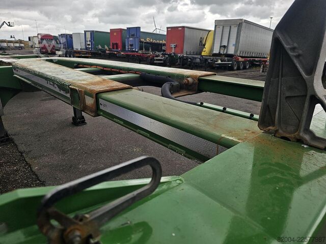 Container transport D-TEC VCC-01 FLEXITRAILER/ALL CONNECTIONS/ APK/TUV 26...