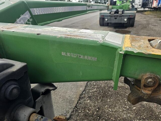 Container transport D-TEC VCC-01 FLEXITRAILER/ALL CONNECTIONS/ APK/TUV 26...