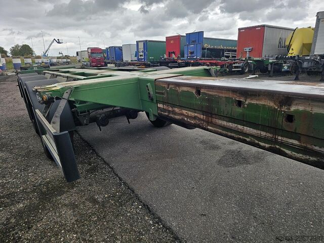 Container transport D-TEC VCC-01 FLEXITRAILER/ALL CONNECTIONS/ APK/TUV 26...