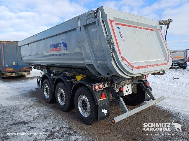 Tipper semitrailer Schmitz Cargobull Semitrailer Tipper Steel half pipe body 25m³