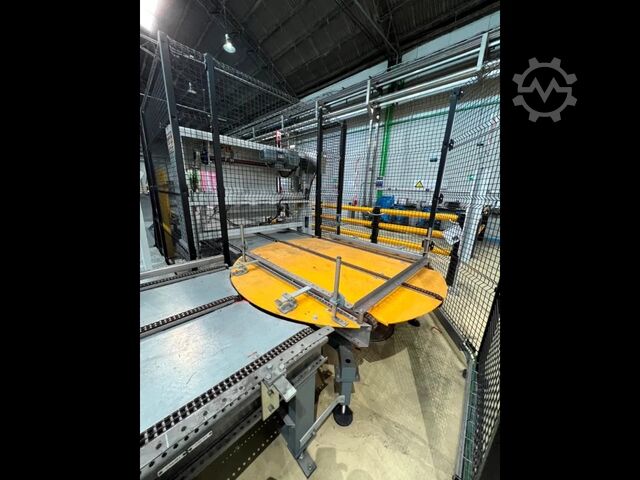 Used SIDEL monocolumn Palletizer 200 Unit per hour -Year 2013 Sidel Monocolumn