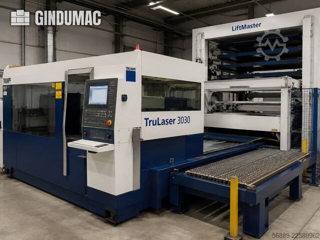 TRUMPF  TruLaser 3030 incl. Liftmaster TRUMPF TruLaser 3030 incl. Liftmaster