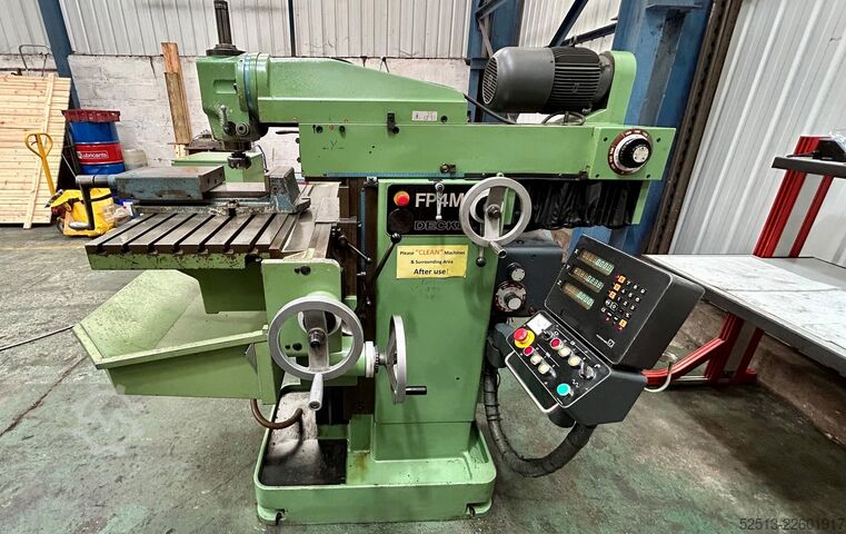 Werkzeugfräse Friedrich Deckel FP4M