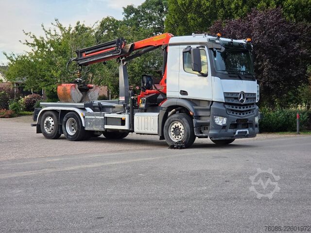 Hook arm system Mercedes-Benz Arocs KRAAN/HAAK!! EURO6!! BELGIUM TRUCK!