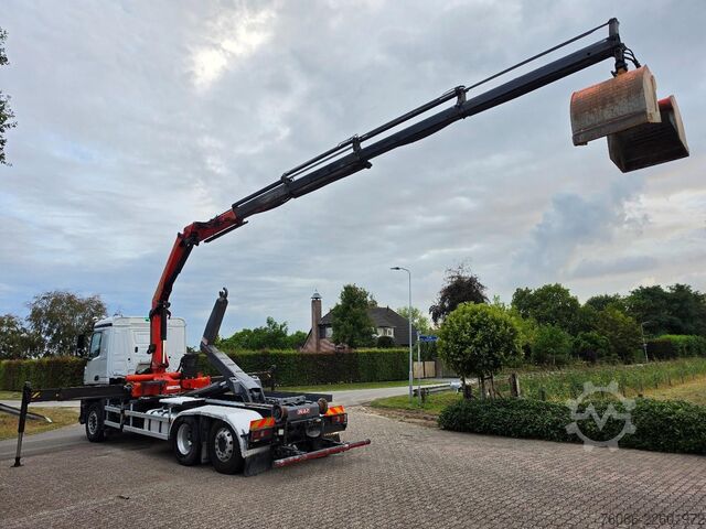 Hook arm system Mercedes-Benz Arocs KRAAN/HAAK!! EURO6!! BELGIUM TRUCK!