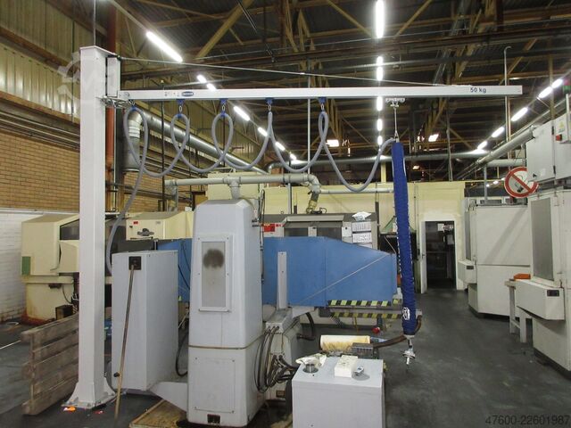 Saeulenschwenkkran Schwenkkran 4,6m 50Kg Schmalz Jumbo Flex Drehkran Vacuumsauger Vacupowerlift Vacuum Sauger Saugheber