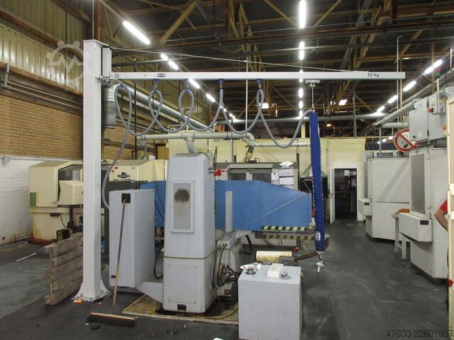 Saeulenschwenkkran Schwenkkran 4,6m 50Kg Schmalz Jumbo Flex Drehkran Vacuumsauger Vacupowerlift Vacuum Sauger Saugheber