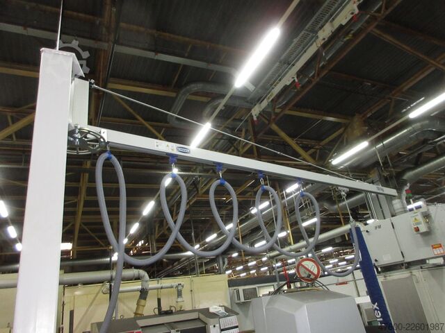 Saeulenschwenkkran Schwenkkran 4,6m 50Kg Schmalz Jumbo Flex Drehkran Vacuumsauger Vacupowerlift Vacuum Sauger Saugheber