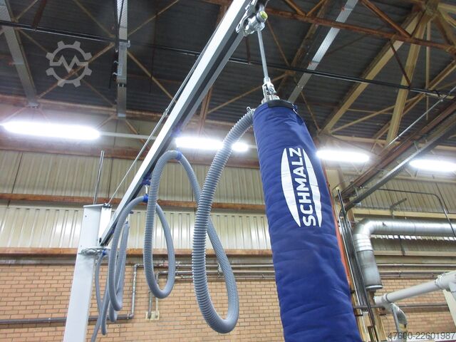 Saeulenschwenkkran Schwenkkran 4,6m 50Kg Schmalz Jumbo Flex Drehkran Vacuumsauger Vacupowerlift Vacuum Sauger Saugheber