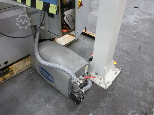 Saeulenschwenkkran Schwenkkran 4,6m 50Kg Schmalz Jumbo Flex Drehkran Vacuumsauger Vacupowerlift Vacuum Sauger Saugheber