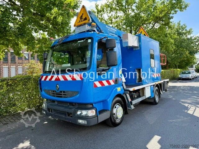 Hebebühne Renault Midlum 180 Arbeitsbühne / 15mtr / Euro5