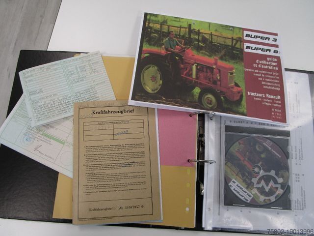 Tractor RENAULT SUPER 6 -R7050- 4xNeu Bereift+Tüv 03/2027