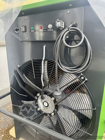 Warm air heater, workshop stove, hall heating Remko CLK 150 mit Ölbrenner
