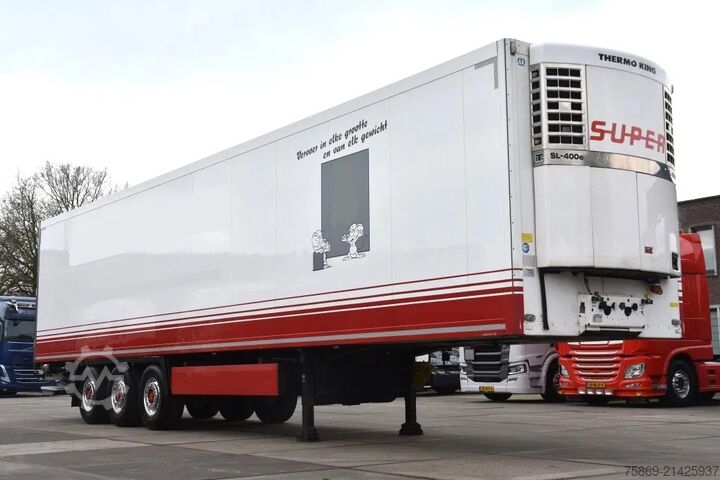Refrigerated/frozen transport Krone SD + THERMO KING SL-400e - DHOLLANDIA - SAF AXL...