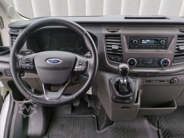 LKW mit Pritsche & Plane Ford Transit Pritsche+Plane AWD DoKa L3 3,5t*7-Sitzer