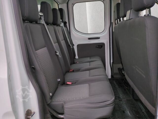 LKW mit Pritsche & Plane Ford Transit Pritsche+Plane AWD DoKa L3 3,5t*7-Sitzer