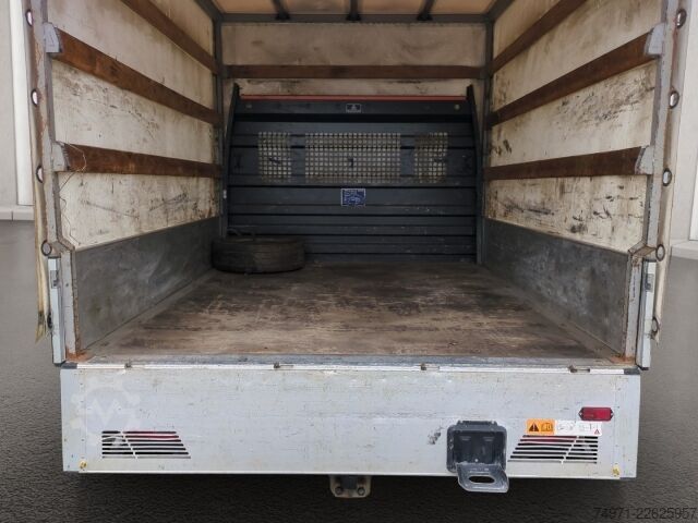 LKW mit Pritsche & Plane Ford Transit Pritsche+Plane AWD DoKa L3 3,5t*7-Sitzer