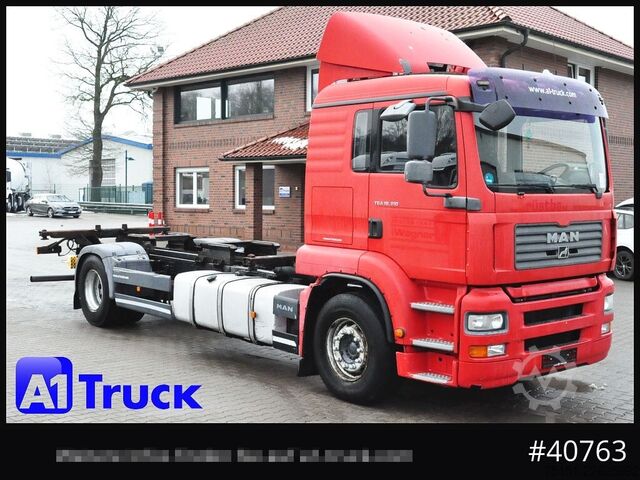 Wechselfahrgestell LKW MAN TGA 18.310 LL  BDF 7.45  Klima BDF