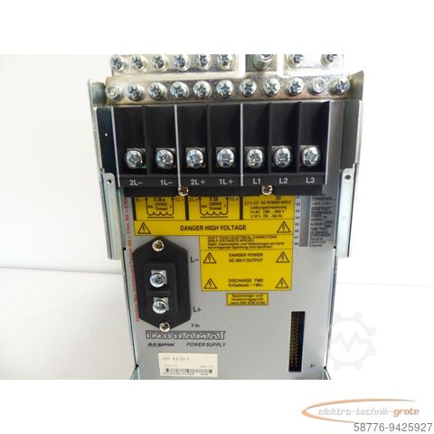 Component Indramat KDV 4.1-30-3 Power Supply SN: 239288-00525