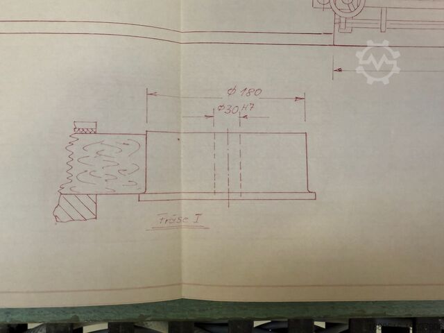 Profile milling and grinding machine Kuhlmeyer UFSM