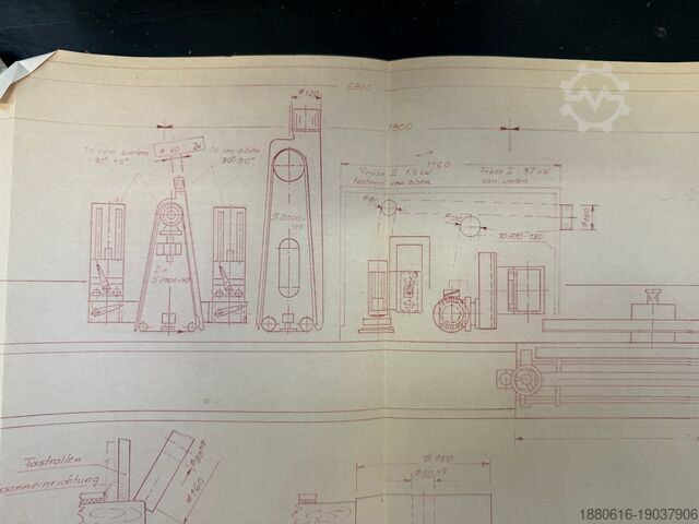 Profile milling and grinding machine Kuhlmeyer UFSM