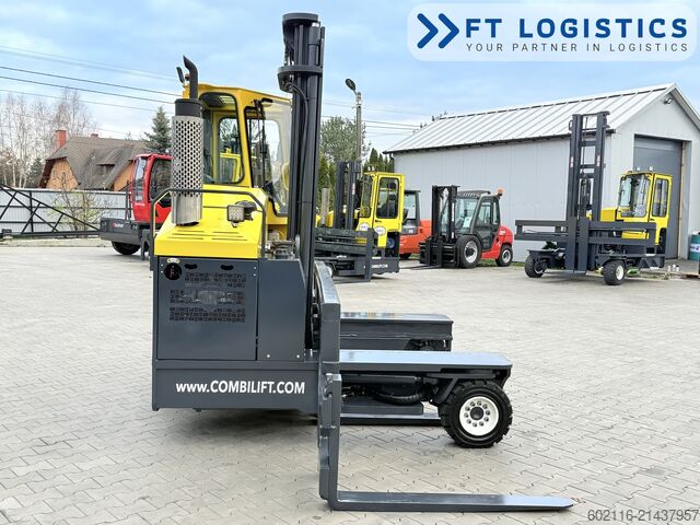 4-way forklift Combilift C4000 DIESEL DUPLEX SPREADER BEAM CABIN