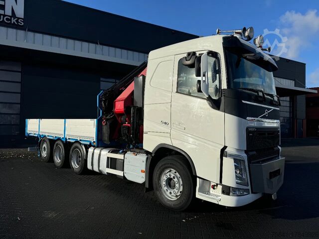 Crane truck Volvo FH 540 8x4 HMF 6020-O K6 + JIB FJ 1200-6