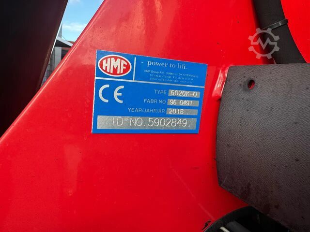 Crane truck Volvo FH 540 FH 540 8x4 HMF 6020-O K6 + JIB FJ 1200-6