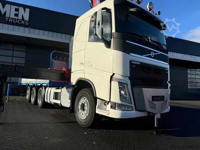 Crane truck Volvo FH 540 FH 540 8x4 HMF 6020-O K6 + JIB FJ 1200-6